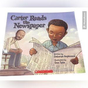 📖Scholastic📖 Charter Reads the Newspaper 🗞️